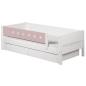 Preview: Flexa White Einzelbett 90x190 cm Schübe u. Sicherung rosa Preview: Flexa White Einzelbett 90x190 cm Schübe u. Sicherung rosa