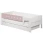 Preview: Flexa White Einzelbett 90x190 cm Schübe u. Sicherung rosa Preview: Flexa White Einzelbett 90x190 cm Schübe u. Sicherung rosa