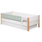 Preview: Flexa White Einzelbett 90x200 cm Schübe u. Sicherung mint Preview: Flexa White Einzelbett 90x200 cm Schübe u. Sicherung mint