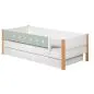 Preview: Flexa White Einzelbett 90x200 cm Schübe u. Sicherung mint Preview: Flexa White Einzelbett 90x200 cm Schübe u. Sicherung mint