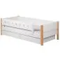 Preview: Flexa White Einzelbett 90x190 cm Schübe u. Sicherung weiß Preview: Flexa White Einzelbett 90x190 cm Schübe u. Sicherung weiß