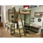 Preview: Flexa Classic Mezzanine Hochbett 140x200 Schrägl. terra Preview: Flexa Classic Mezzanine Hochbett 140x200 Schrägl. terra