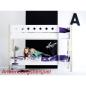 Preview: Flexa White Etagenbett 90x190 gerade Leiter in weiß/weiß Preview: Flexa White Etagenbett 90x190 gerade Leiter in weiß/weiß