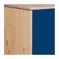 Preview: Flexa Classic Schrank 3 Türen, 2 Schubladen natur/blau