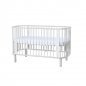 Preview: Flexa Baby Babybett Pfosten/Bett weiß Preview: Flexa Baby Babybett Pfosten/Bett weiß