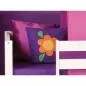 Preview: Flexa Basic Trendy Kissenbezug 2er, 40x40, lila/pink Blumen