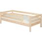 Preview: Flexa Classic Einzelbett 90x200 Sicherung vo.+hi. in natur Preview: Flexa Classic Einzelbett 90x200 Sicherung vo.+hi. in natur