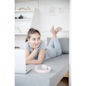 Preview: Flexa Hochbett CASA 90x200 ger. Leiter grau Preview: Flexa Hochbett CASA 90x200 ger. Leiter grau