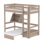 Preview: Flexa Classic Hochbett CASA 90x200 gerade Leiter in terra Preview: Flexa Classic Hochbett CASA 90x200 gerade Leiter in terra