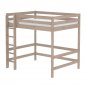 Preview: Flexa Classic Hochbett 140x190 gerade Leiter in terra Preview: Flexa Classic Hochbett 140x190 gerade Leiter in terra