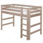 Preview: Flexa Classic Mittelhochbett 90x190 gerade Leiter in terra Preview: Flexa Classic Mittelhochbett 90x190 gerade Leiter in terra