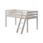 Preview: Flexa Spielbett 90x200 Schrägleiter in grau Preview: Flexa Spielbett 90x200 Schrägleiter in grau