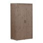 Preview: Kleiderschrank 2 Türen Terra/Terra/Weiß Preview: Kleiderschrank 2 Türen Terra/Terra/Weiß