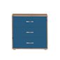 Preview: Classic Kommode 3 Schübe Terra/Nordic Blue Preview: Classic Kommode 3 Schübe Terra/Nordic Blue
