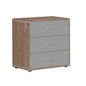 Preview: Classic Kommode 3 Schübe Terra/Urban Grey Preview: Classic Kommode 3 Schübe Terra/Urban Grey