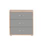Preview: Classic Kommode 3 Schübe Kiefer/Urban Grey Preview: Classic Kommode 3 Schübe Kiefer/Urban Grey