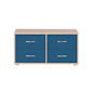 Preview: Classic Kommode 4 Schübe Kiefer/Nordic Blue Preview: Classic Kommode 4 Schübe Kiefer/Nordic Blue