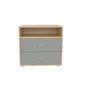 Preview: Classic Kommode 2 Schübe Kiefer/Urban Grey Preview: Classic Kommode 2 Schübe Kiefer/Urban Grey