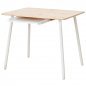 Preview: Flexa Classic Schreibtisch in natur/deckend weiß Preview: Flexa Classic Schreibtisch in natur/deckend weiß