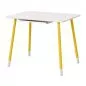 Preview: Flexa Classic Schreibtisch in weiß/gelb
