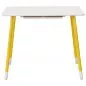 Preview: Flexa Classic Schreibtisch in weiß/gelb