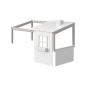 Preview: Flexa MyHouse Aufsatz 1/2 in 90x190 grau/weiß Preview: Flexa MyHouse Aufsatz 1/2 in 90x190 grau/weiß