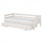 Preview: Flexa Classic Ausziehbett für 90x190 Betten in weiß Preview: Flexa Classic Ausziehbett für 90x190 Betten in weiß