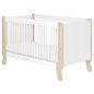 Preview: Flexa Näst Kinder-/Babybett Natur/Weiß Preview: Flexa Näst Kinder-/Babybett Natur/Weiß