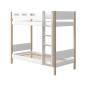 Preview: Flexa Hohes Etagenbett gerade Leiter 90x190 Eiche / White Preview: Flexa Hohes Etagenbett gerade Leiter 90x190 Eiche / White