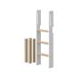 Preview: Flexa Pfosten gerade Leiter Umbausatz Spielbett Eiche / White Preview: Flexa Pfosten gerade Leiter Umbausatz Spielbett Eiche / White