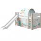 Preview: Flexa Rutschbett gerade Leiter 90x190 Eiche / White Preview: Flexa Rutschbett gerade Leiter 90x190 Eiche / White