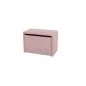 Preview: Flexa Play Bank mit Schublade in 60x35x42 cm rosa