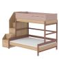 Preview: Flexa Popsicle Familienbett mit Treppe in 90/140x200 Cherry Preview: Flexa Popsicle Familienbett mit Treppe in 90/140x200 Cherry