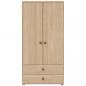 Preview: Flexa Popsicle hoher Kleiderschrank 2 Türen, 2 Schubladen, - Cherry Preview: Flexa Popsicle hoher Kleiderschrank 2 Türen, 2 Schubladen, - Cherry
