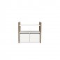 Preview: Flexa Shelfie Mini C Kommode mit Türen in terra Preview: Flexa Shelfie Mini C Kommode mit Türen in terra