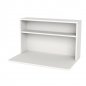 Preview: Flexa Shelfie Schreibtisch in deckend weiß Preview: Flexa Shelfie Schreibtisch in deckend weiß