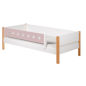 Preview: Flexa White Einzelbett 90x190 cm vordere Sicherung rosa Preview: Flexa White Einzelbett 90x190 cm vordere Sicherung rosa
