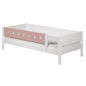 Preview: Flexa White Einzelbett 90x200 Light Rose Pfosten weiß Preview: Flexa White Einzelbett 90x200 Light Rose Pfosten weiß