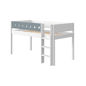 Preview: Flexa White Spielbett 90x190 gerade Leiter in Weiß/Blau Preview: Flexa White Spielbett 90x190 gerade Leiter in Weiß/Blau