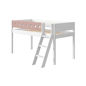 Preview: Flexa White Spielbett 90x190 Schrägleiter in Weiß/Rosa Preview: Flexa White Spielbett 90x190 Schrägleiter in Weiß/Rosa