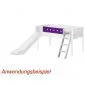 Preview: Flexa White vordere 1/2-Sicherung 200er aus MDF in lila Preview: Flexa White vordere 1/2-Sicherung 200er aus MDF in lila