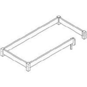 Maxi Sicherheitsumrandung für Bett 90x200 cm Natur