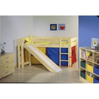 Maxi/Sonny Anbaupodest Rutsche für Spielbett, Natur