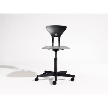 Flexa Classic "Ray" Drehstuhl in grau/schwarz