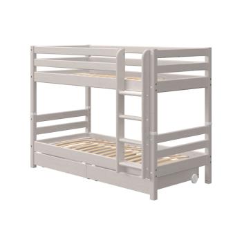 Flexa Etagenbett 90x200 mit 2 Schübe in grau