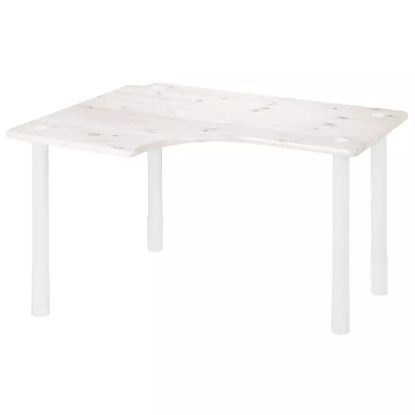Flexa Classic Schreibtisch wendbare Platte in weiß