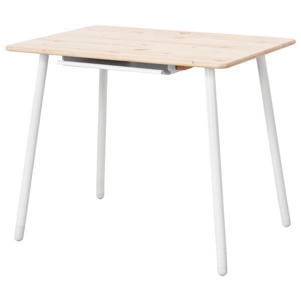 Flexa Classic Schreibtisch in natur/deckend weiß
