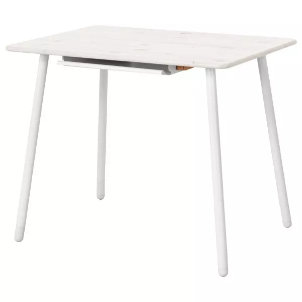 Flexa Classic Schreibtisch in weiß/deckend weiß