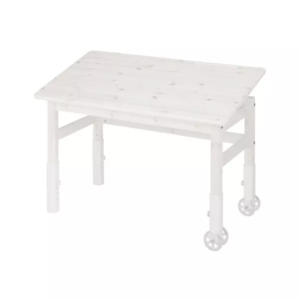 Flexa Classic Schrägstellbarer Schreibtisch in weiß
