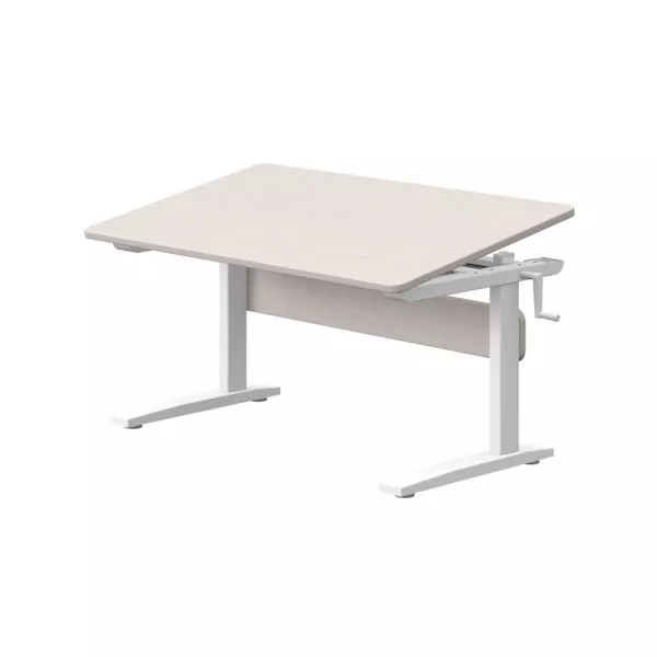 Flexa Schrägstellbarer Schreibtisch in grau
